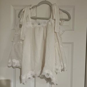 Belle sleeve off the shoulder top